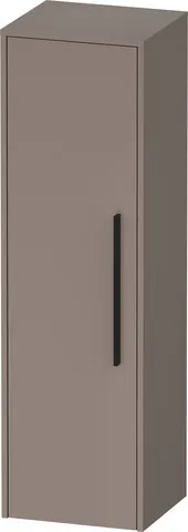 Duravit Halbhochschrank „D-Code“ 40 × 132 × 36 cm in Basalt Matt