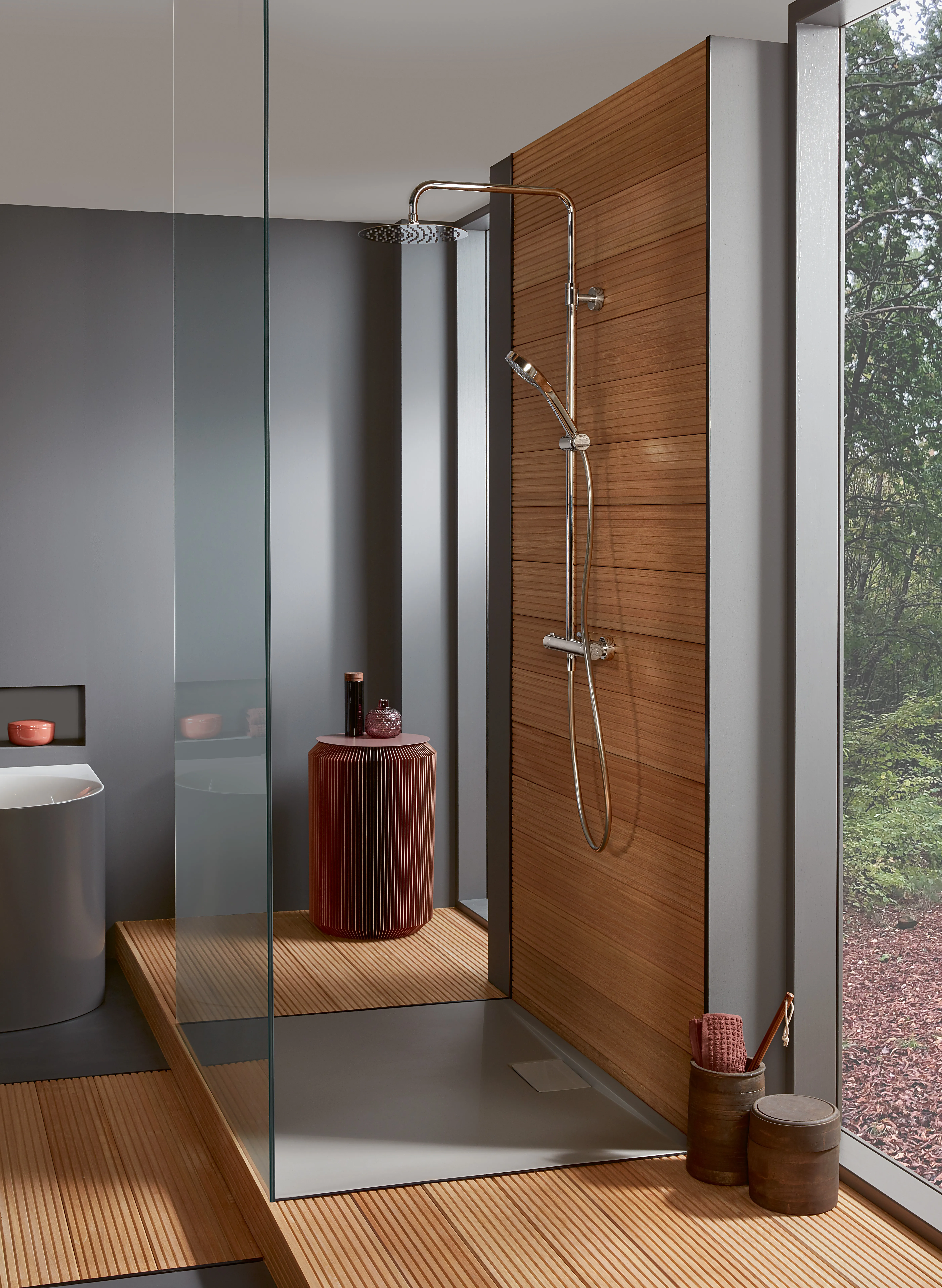 Villeroy & Boch rechteck Duschwanne „Architectura MetalRim“ 120 × 80 cm ohne Oberflächenbeschichtung, in Brown Villeroy & Boch rechteck Duschwanne „Architectura MetalRim“ 120 × 80 cm ohne Oberflächenbeschichtung, in Brown