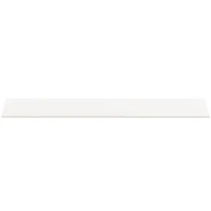 Waschtischplatte i.life B ohne Ausschnitt 2004x506x18mm Weiß matt