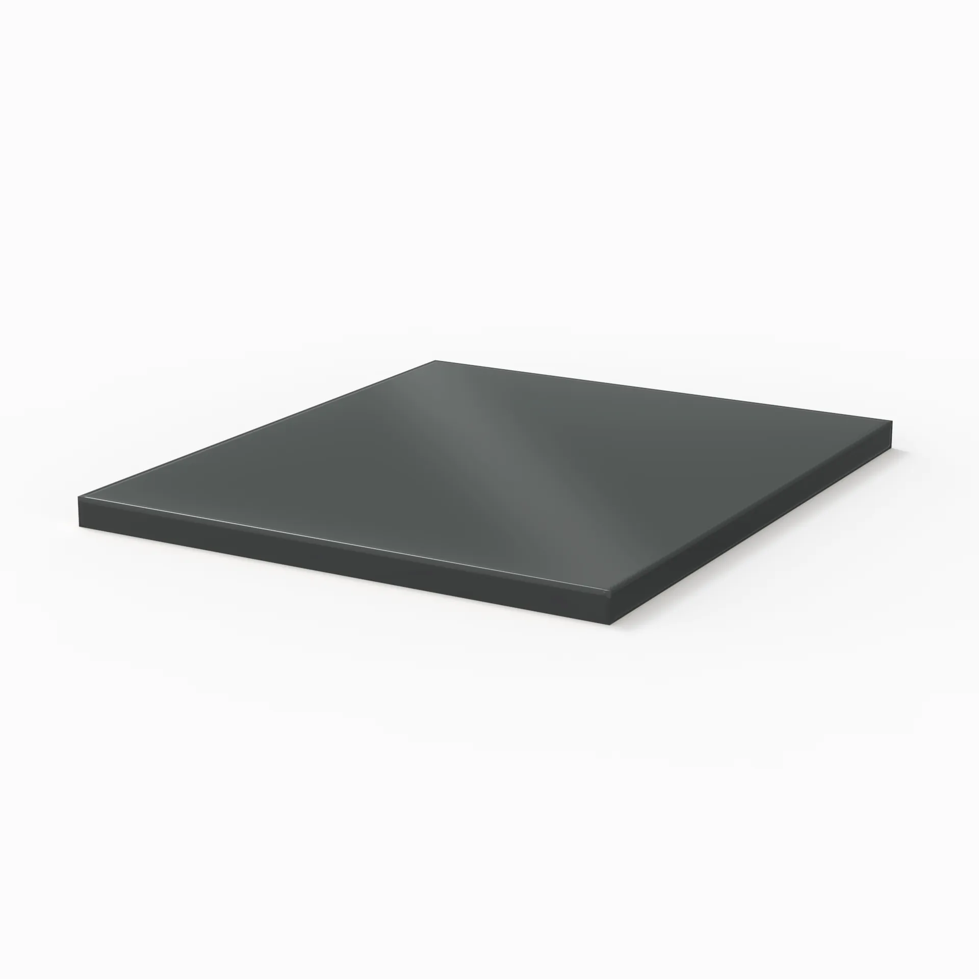 Sanipa Abdeckplatte „3way“ in Anthrazit (glanz), 302 × 350 × 16 mm