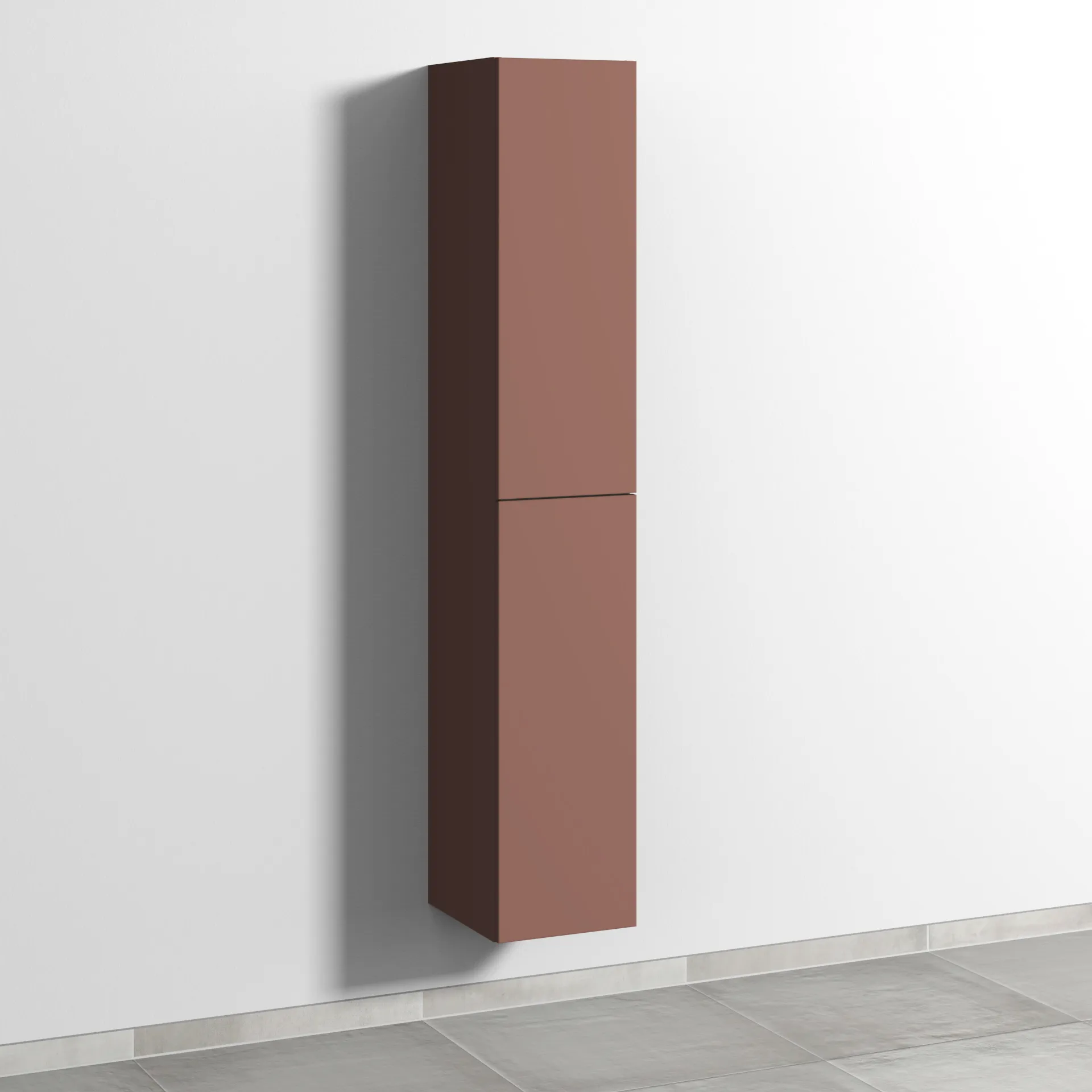 Sanipa Hochschrank „3way“ 300 × 1700 × 345 mm Anschlag rechts, in Wine-Red, Anschlag rechts