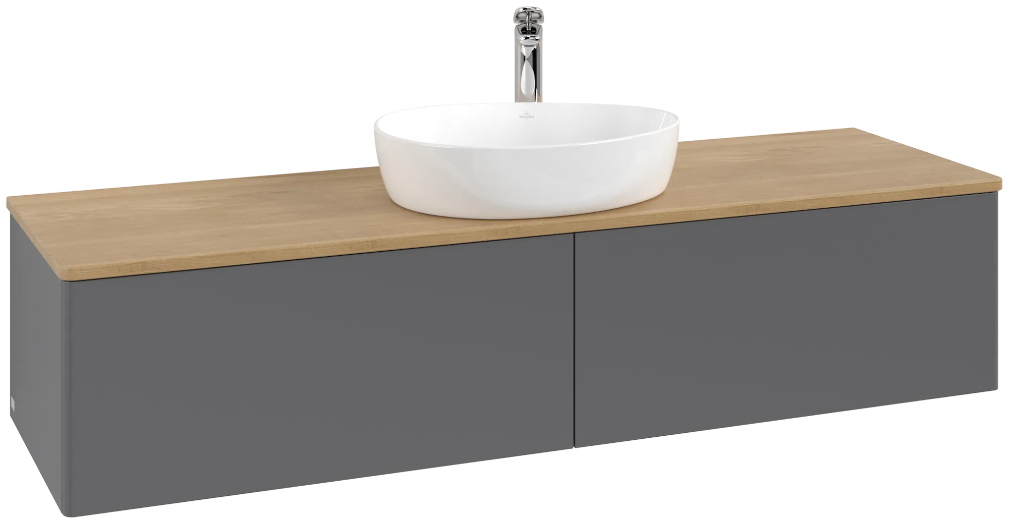 Villeroy & Boch Antao Waschbeckenunterschrank L36_5, anthrazit