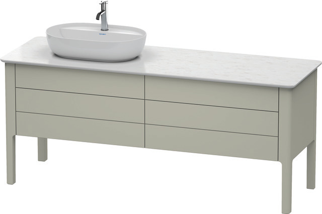 Duravit Waschtischunterschrank bodenstehend „Luv“ 173,3 × 74,3 × 57 cm