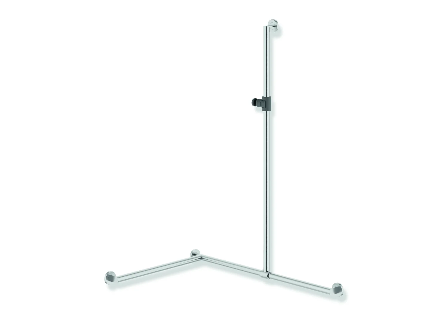 HEWI Duschhandlauf System 900, PG57, Anthrazitgrau