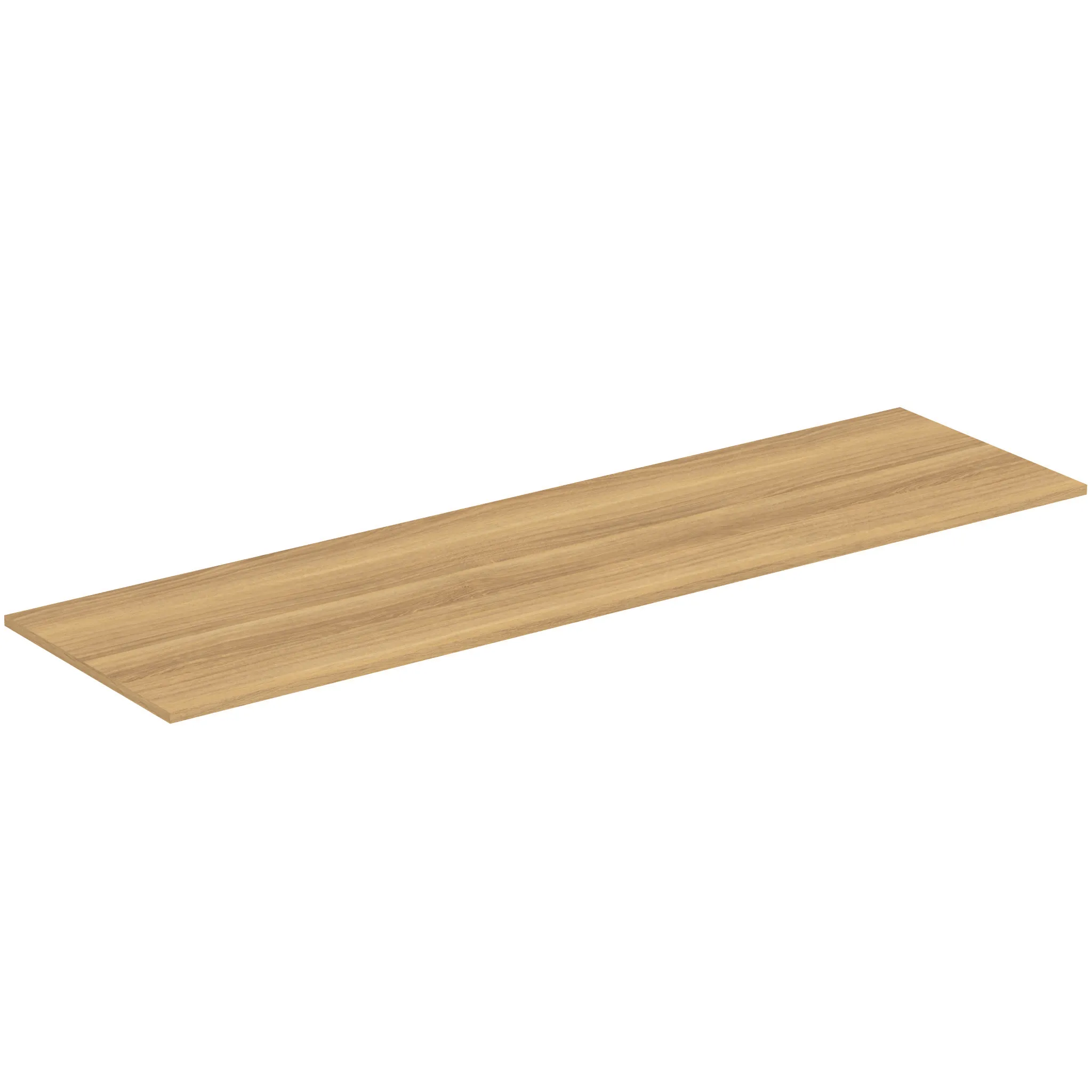 Waschtischplatte i.life B ohne Ausschnitt 1804x506x18mm Weiß matt