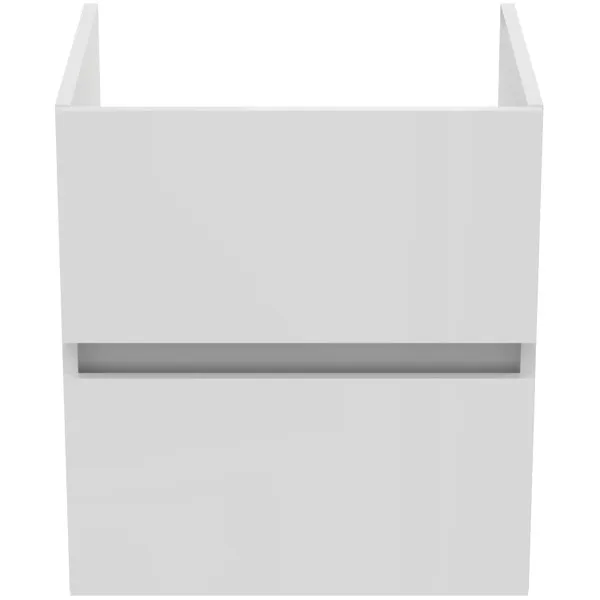 Ideal Standard Möbelwaschtischunterschrank Eurovit+ 2 Auszüge 500x440x550mm Hochglanz weiß lackiert Ideal Standard Möbelwaschtischunterschrank Eurovit+ 2 Auszüge 500x440x550mm Hochglanz weiß lackiert