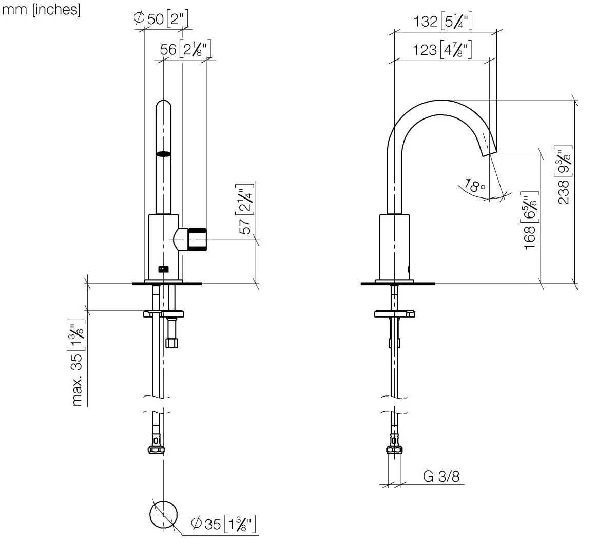 DO Standventil Kaltwasser Meta 17500661 chrom DO Standventil Kaltwasser Meta 17500661 chrom