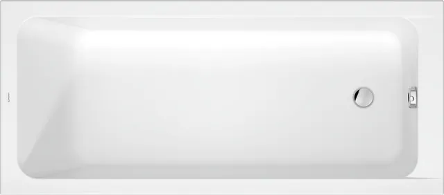 Duravit Badewanne „D-Code“ rechteck 1750 × 750 mm, Fußablauf in Weiß Duravit Badewanne „D-Code“ rechteck 1750 × 750 mm, Fußablauf in Weiß