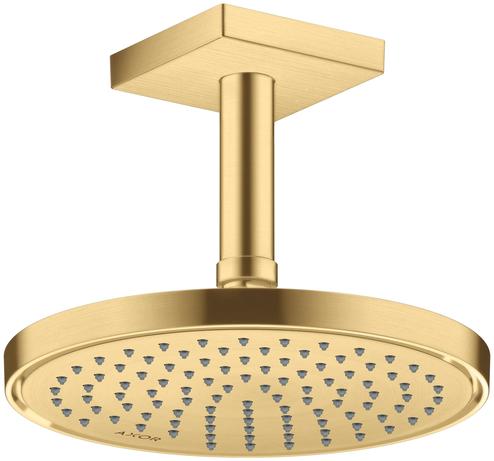 Hansgrohe AXOR ShowerSolutions Kopfbrause 220 1jet EcoSmart+ Brushed Gold Optic Hansgrohe AXOR ShowerSolutions Kopfbrause 220 1jet EcoSmart+ Brushed Gold Optic
