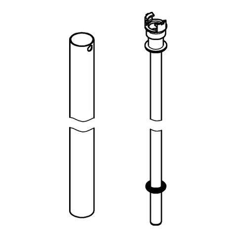 Ersatzrohr 48515, für Duschsysteme, 15 cm kürzer als Originalrohr, für alle Rainshower/Euphoria Duschsysteme, außer bei Euphoria SmartControl, nicht für Systeme mit Seitenbrausen, nicht für Flex Duschsysteme mit Umstellung, chrom Ersatzrohr 48515, für Duschsysteme, 15 cm kürzer als Originalrohr, für alle Rainshower/Euphoria Duschsysteme, außer bei Euphoria SmartControl, nicht für Systeme mit Seitenbrausen, nicht für Flex Duschsysteme mit Umstellung, chrom