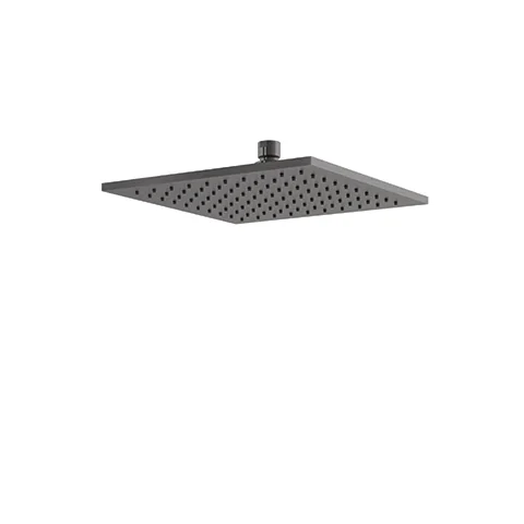 Kludi A-QA Tellerkopfbrause eckig, 250 mm, Brushed Gunmetal Kludi A-QA Tellerkopfbrause eckig, 250 mm, Brushed Gunmetal