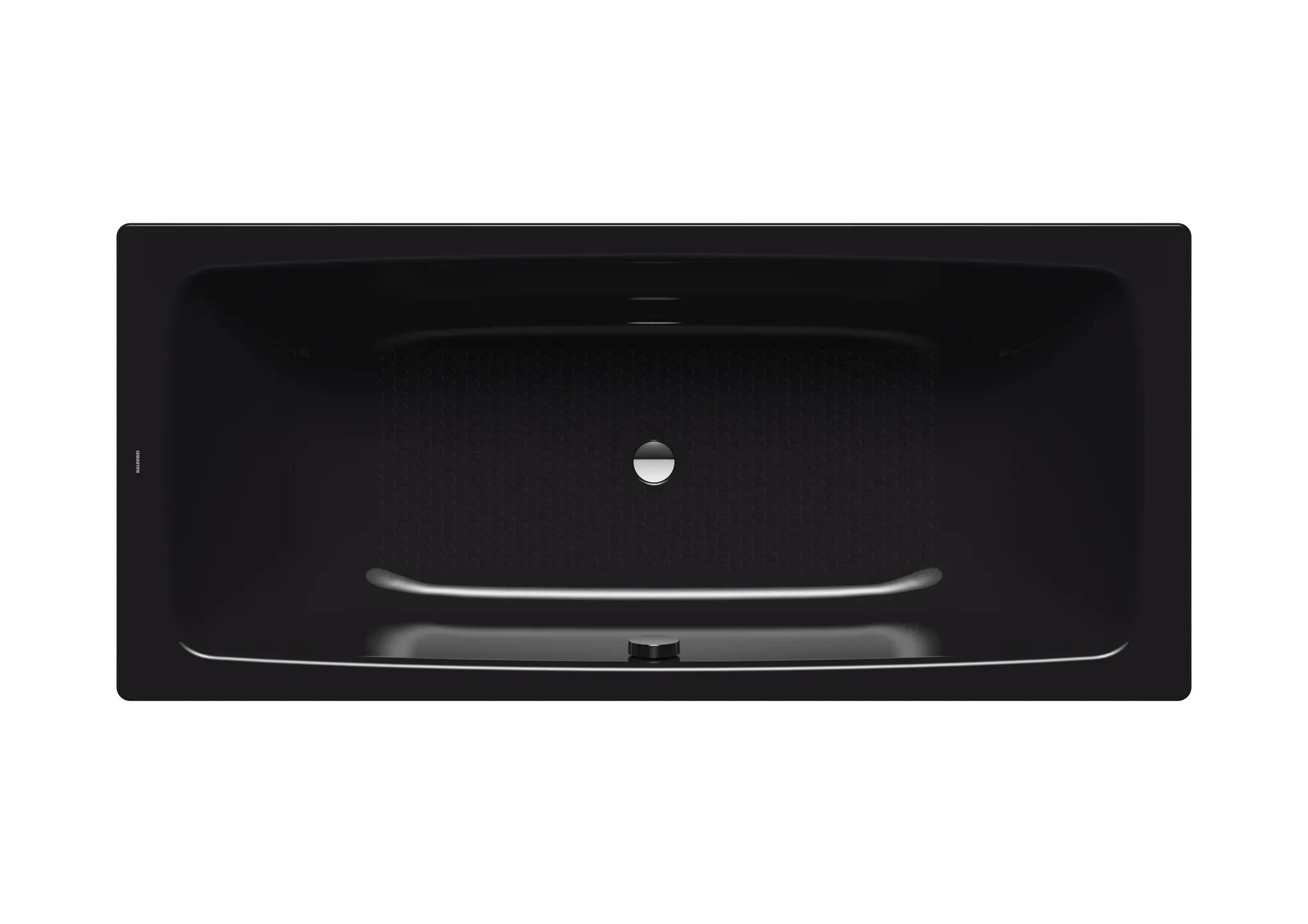 Kaldewei Badewanne „Cayono Duo“ rechteck 170 × 75 cm, ohne Grifflochbohrungen in schwarz