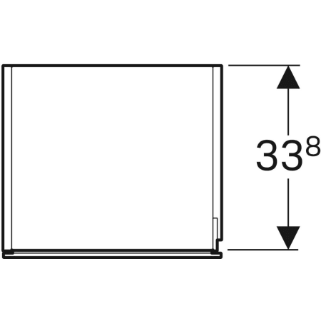 Geberit Hochschrank „Xeno2“ sculturagrau / Melamin Holzstruktur Geberit Hochschrank „Xeno2“ sculturagrau / Melamin Holzstruktur