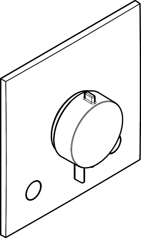 Hansgrohe Ecostat Comfort E Thermostat Unterputz für 2 Verbraucher Chrom
