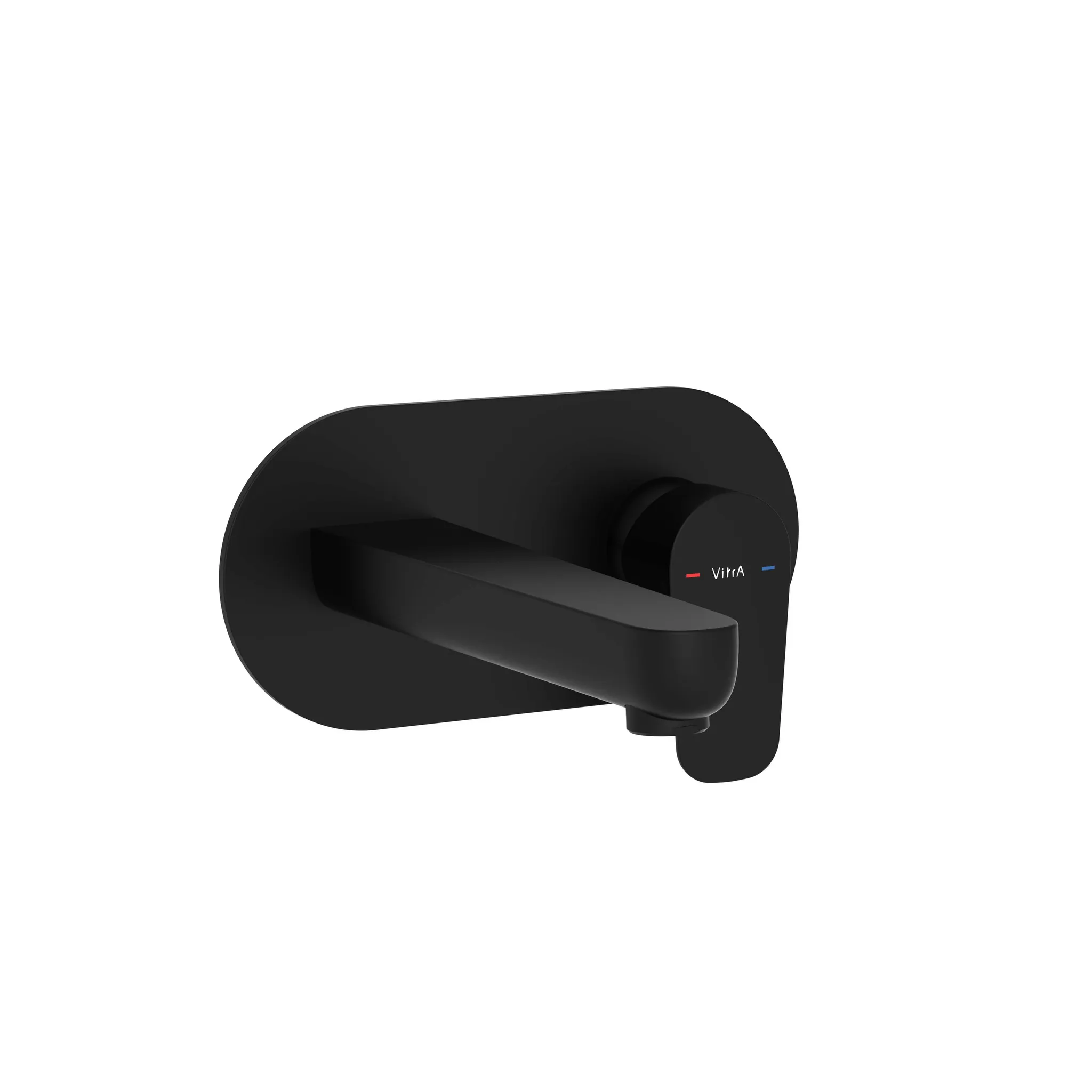 Flow Soft Einhebel-Waschtischmischer Unterputzmontage Schwarz Matt