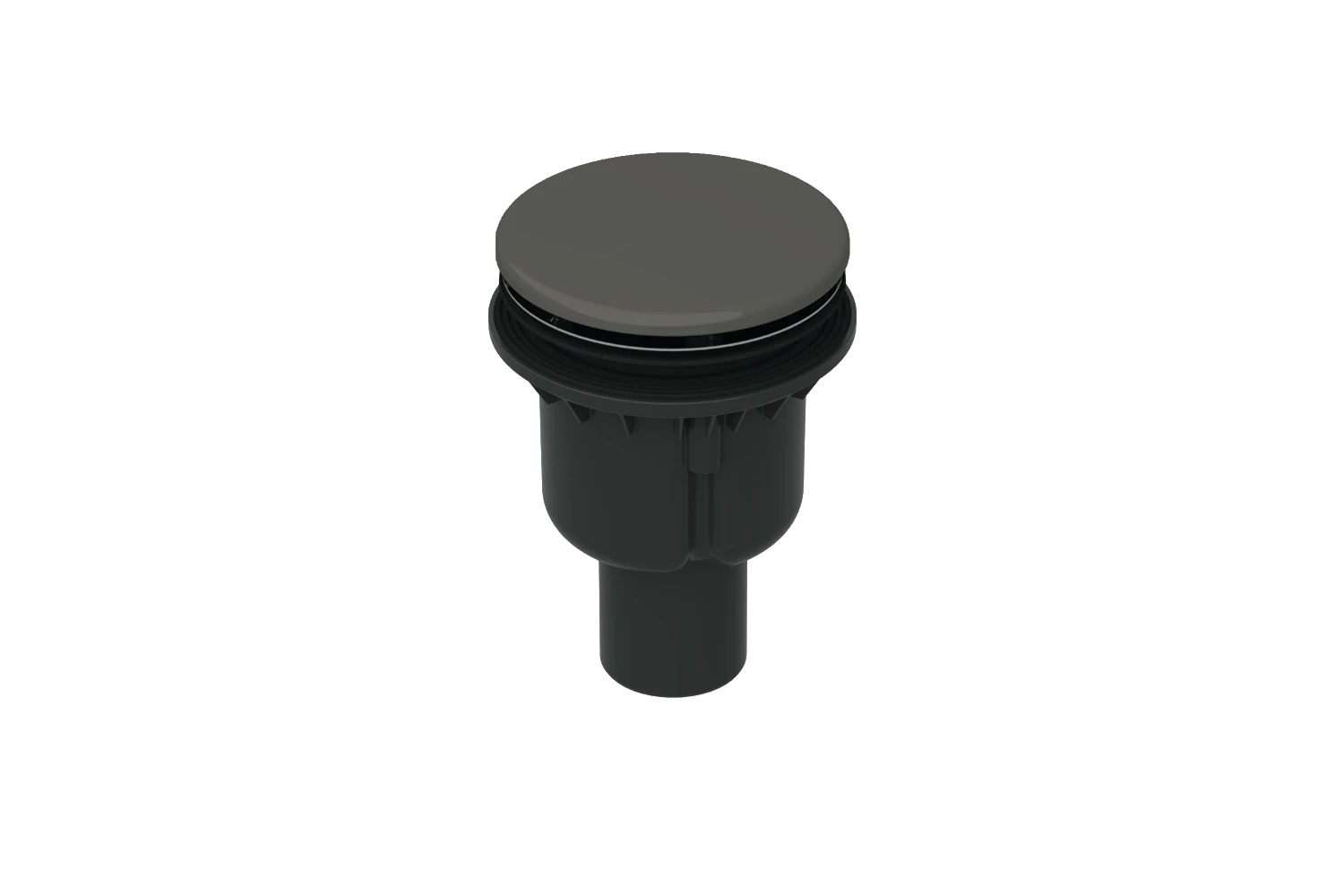 Bette Ablaufgarnitur für Duschwannen „BetteDown“ Modell B594 90 mm in Graphite