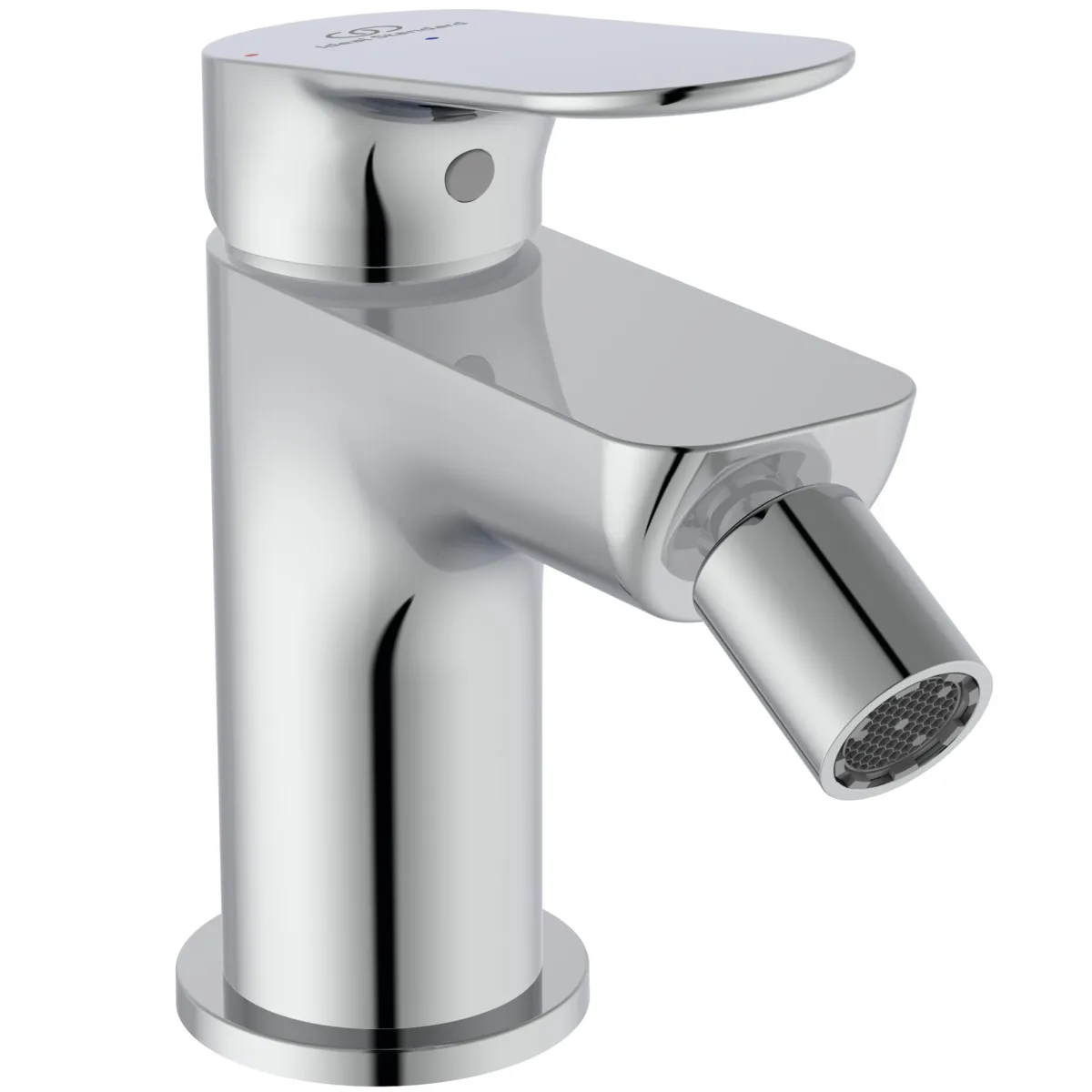 Bidetarmatur Ceralife O Ausladung 95mm mit Push-Open Ventil BlueStart Chrom Bidetarmatur Ceralife O Ausladung 95mm mit Push-Open Ventil BlueStart Chrom