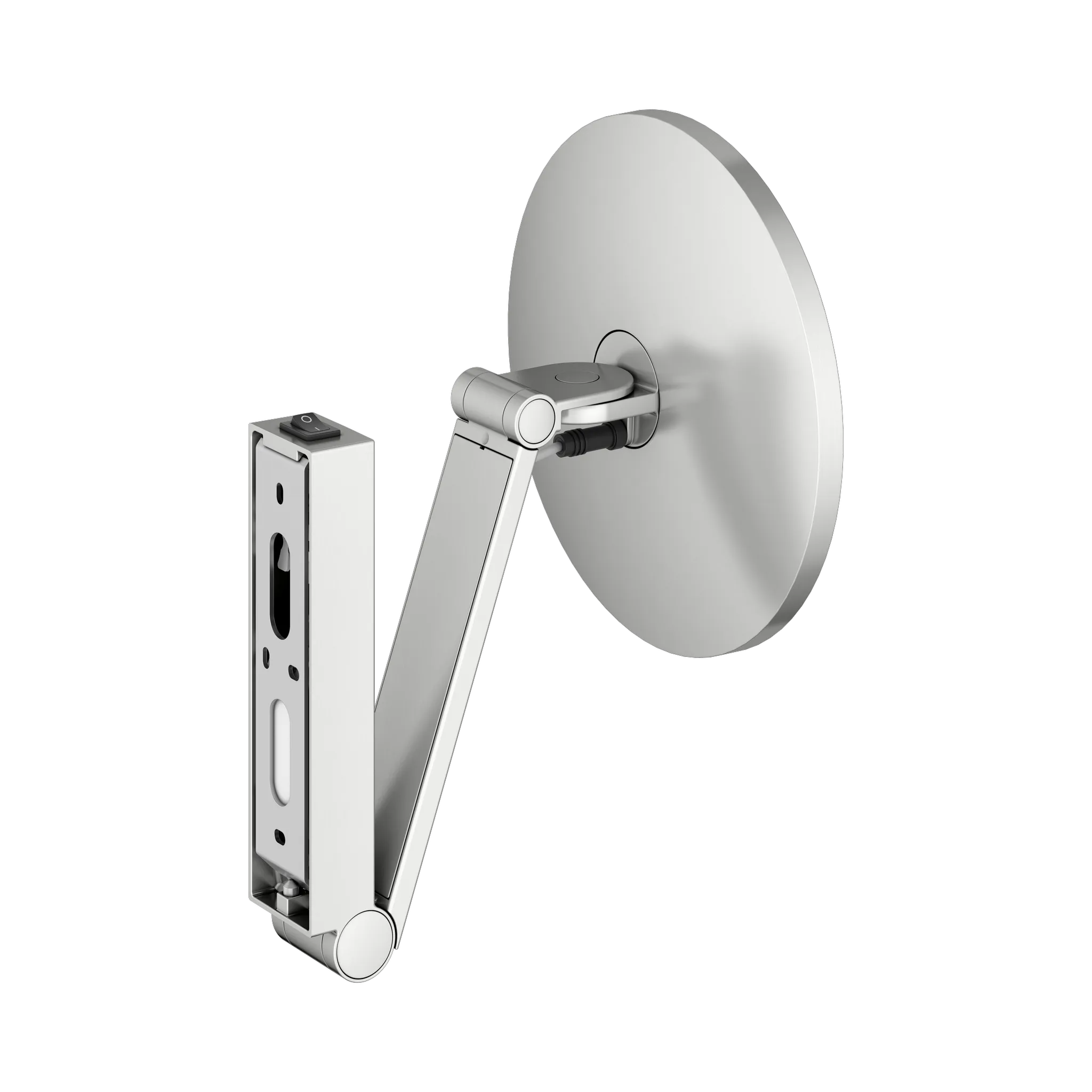 KEUCO Kosmetikspiegel iLook_move beleuchtet Wandmodell, rund, Edelstahl-finish KEUCO Kosmetikspiegel iLook_move beleuchtet Wandmodell, rund, Edelstahl-finish