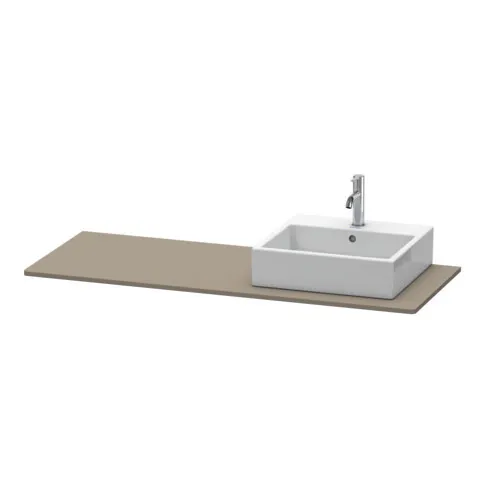 Duravit Konsole „XSquare“ in Flannel Grey Seidenmatt