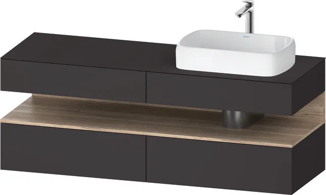 Duravit Waschtischunterschrank wandhängend „Qatego“ Duravit Waschtischunterschrank wandhängend „Qatego“