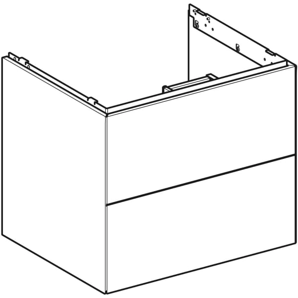 Geberit Waschtischunterschrank „ONE“ Eiche / Melamin Holzstruktur Geberit Waschtischunterschrank „ONE“ Eiche / Melamin Holzstruktur