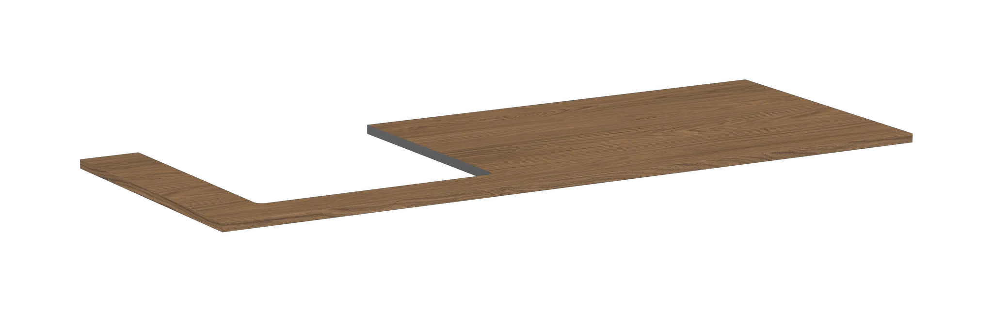 Hansgrohe Xilesa E Konsole 1375x550mm, links geschliffen, Eiche Kaschmir Hansgrohe Xilesa E Konsole 1375x550mm, links geschliffen, Eiche Kaschmir