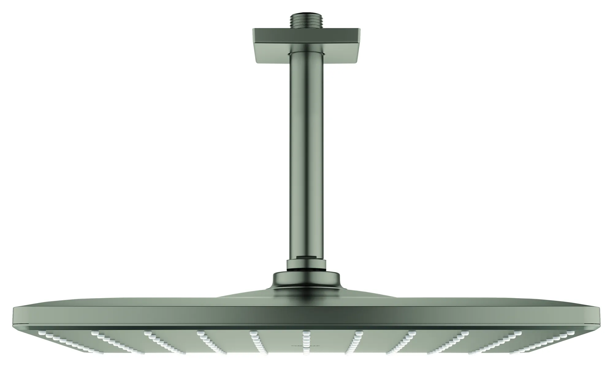 Kopfbrauseset Rainshower Mono 310 Cube 26566, Deckenauslass 142 mm, 1 Strahlart, 9,5 l/min Durchflusskonstanthalter Kopfbrauseset Rainshower Mono 310 Cube 26566, Deckenauslass 142 mm, 1 Strahlart, 9,5 l/min Durchflusskonstanthalter