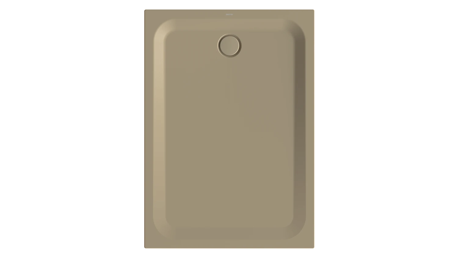 Bette rechteck Duschwanne „BetteUltra“ 1400 × 1000 mm ohne Oberflächenbeschichtung, mit BetteGlasur Plus, ohne Wannenträger, in Hazel