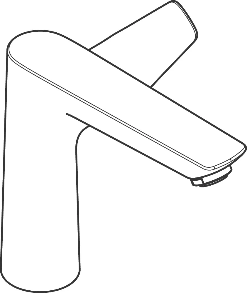 Hansgrohe Talis E Einhebel-Waschtischmischer 150 BBR, Ausladung 141 mm, Auslaufhöhe 133 mm, Hebelgriff, Normalstrahl, max. Durchfluss 5 l/min, Keramikmischsystem, einstellbare Temperaturbegrenzung, für Durchlauferhitzer geeignet