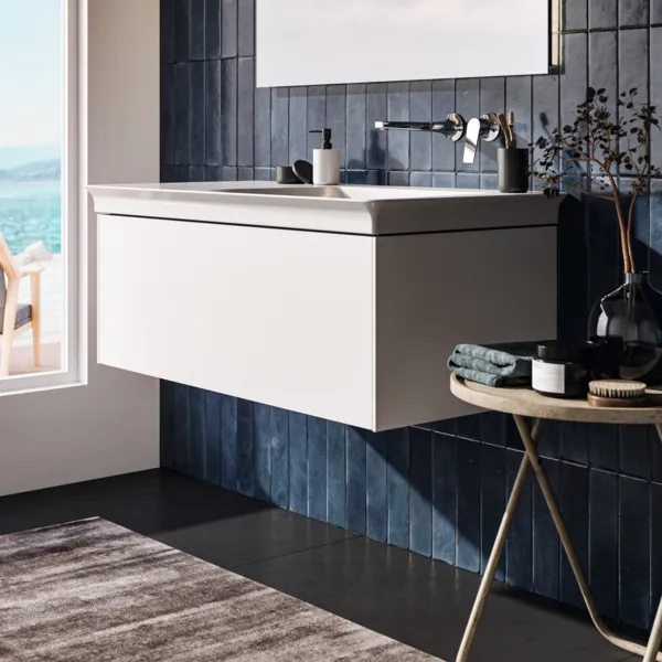 Ideal Standard Waschtischunterschrank „Conca“ 100 × 37 × 50,5 cm Weiß matt lackiert