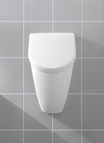 Urinal „Subway“, Befestigung verdeckt, Zulauf verdeckt 28,5 × 53,5 × 31,5 cm in Weiß Alpin