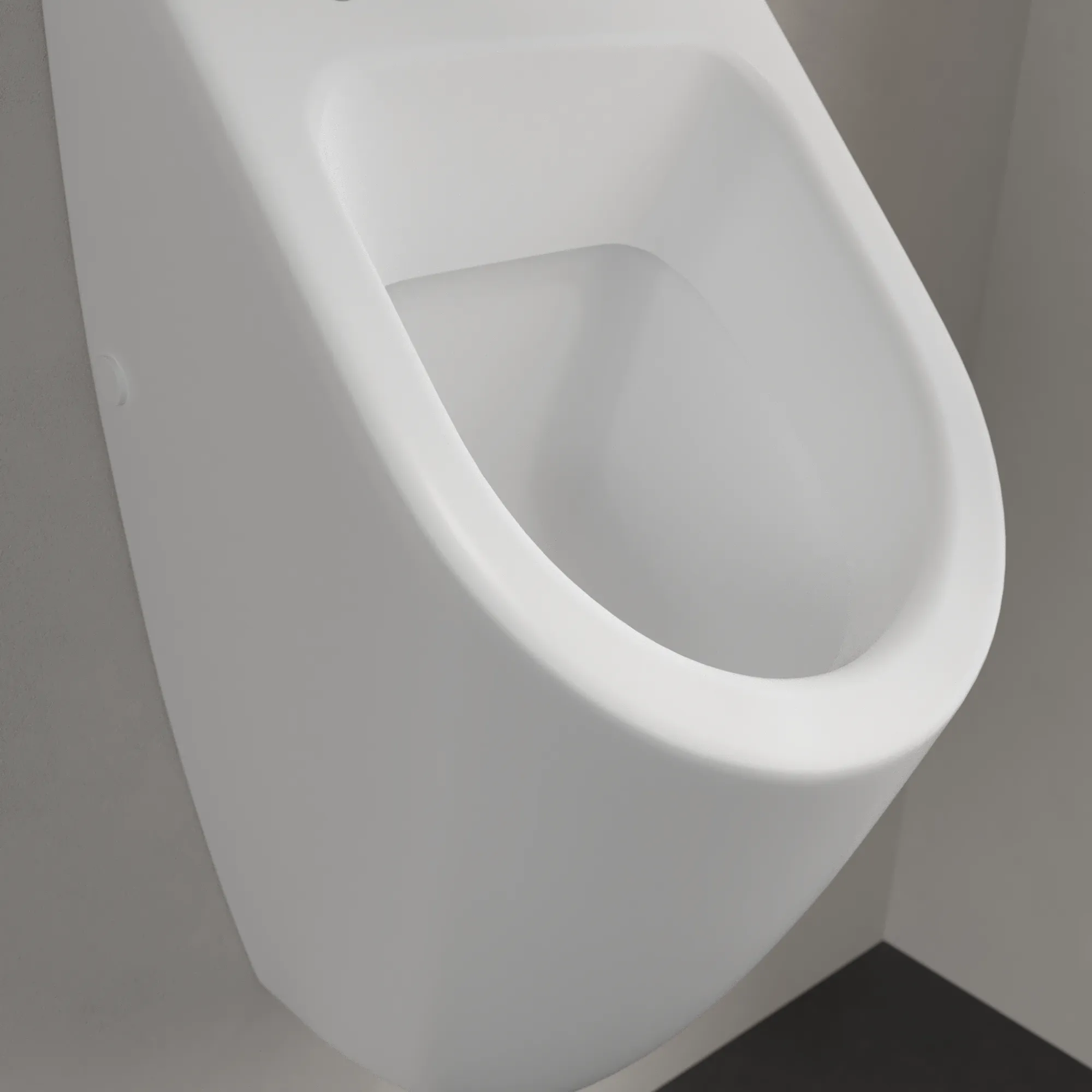 Villeroy & Boch Absaug-Urinal Subway, oval, Stone White CeramicPlus, 285 x 315 mm, Höhe 535 mm Villeroy & Boch Absaug-Urinal Subway, oval, Stone White CeramicPlus, 285 x 315 mm, Höhe 535 mm