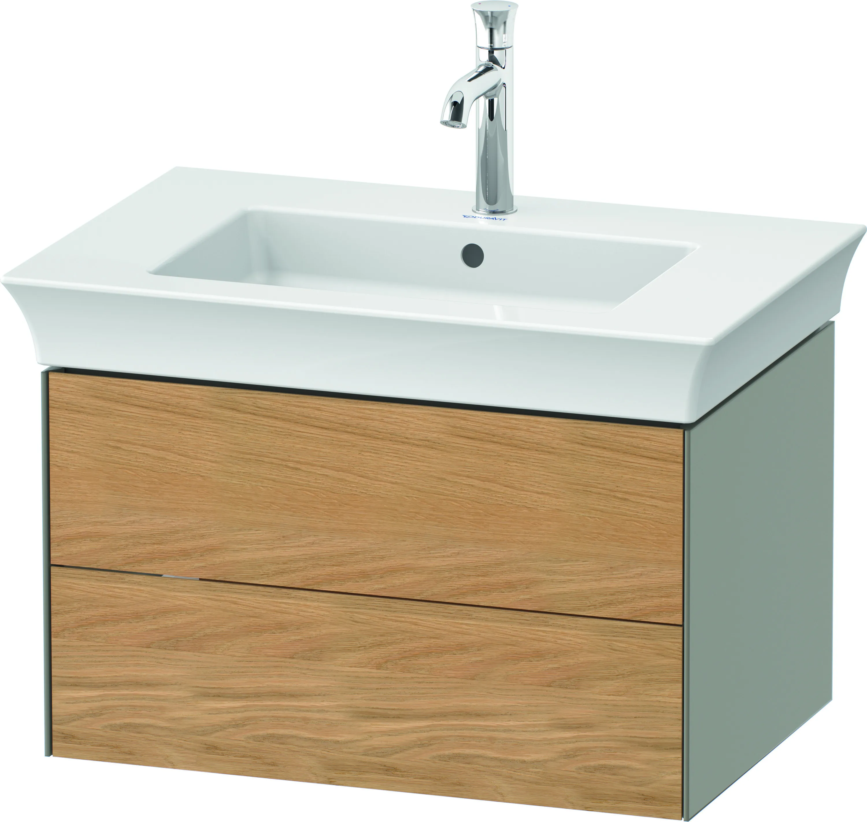 Duravit Waschtischunterschrank wandhängend „White Tulip“ 68,4 × 41 × 45,8 cm Duravit Waschtischunterschrank wandhängend „White Tulip“ 68,4 × 41 × 45,8 cm
