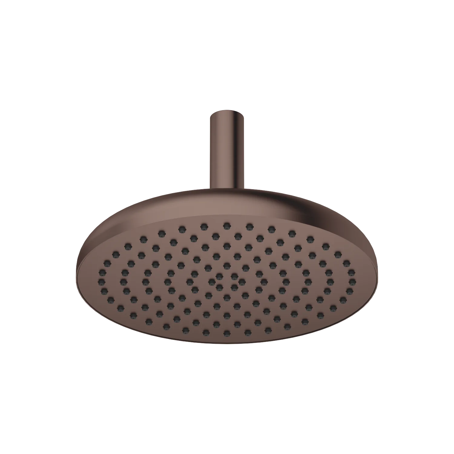 Dornbracht Regenbrause COYA Dark Bronze gebürstet PVD mit Deckenanbindung FlowReduce