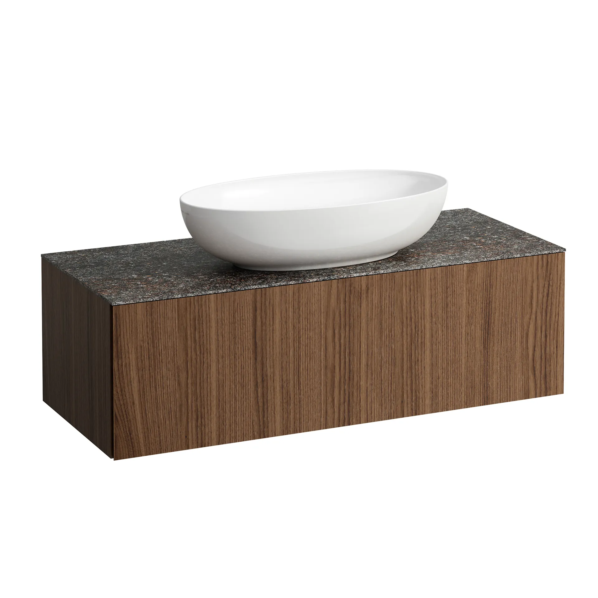 Schubladenelement (Waschtischunterbau+Waschtischplatte) ILBAGNOALESSI 500x1200x370 1 Schublade integrierte versteckte Griffe seitlich Vollauszug Soft-Close Ausschnitt mitte Marrone Naturale Top passend zu Waschtisch H818975/6 H818977/8 Weiß matt Schubladenelement (Waschtischunterbau+Waschtischplatte) ILBAGNOALESSI 500x1200x370 1 Schublade integrierte versteckte Griffe seitlich Vollauszug Soft-Close Ausschnitt mitte Marrone Naturale Top passend zu Waschtisch H818975/6 H818977/8 Weiß matt