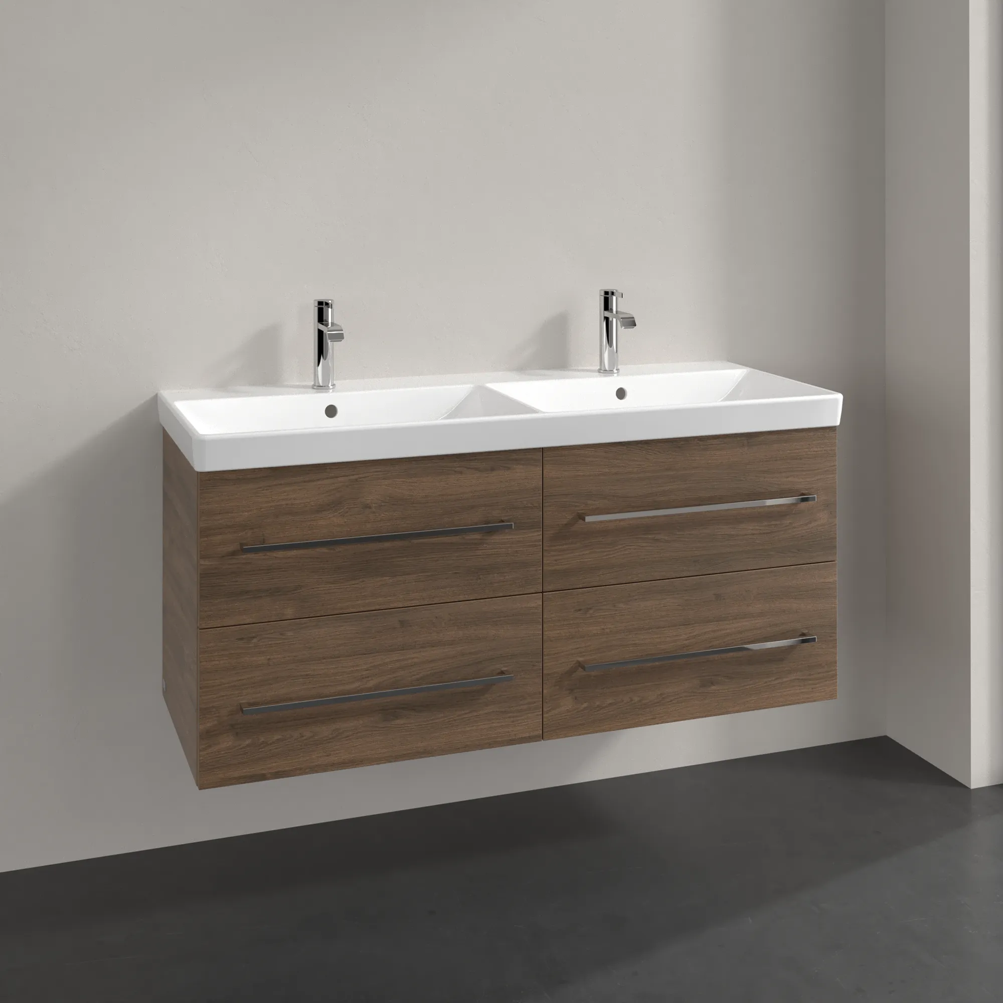 Villeroy & Boch Avento Unterschrank für Unterbauwaschbecken 1180x514x484 mm, Arizona Oak