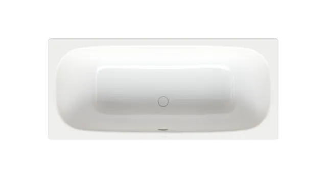 BetteDuett Badewanne Rechteck 1700x750 mm, weiß, glasierter Titan-Stahl, 2-Sitzer, Einbau, Unterbau