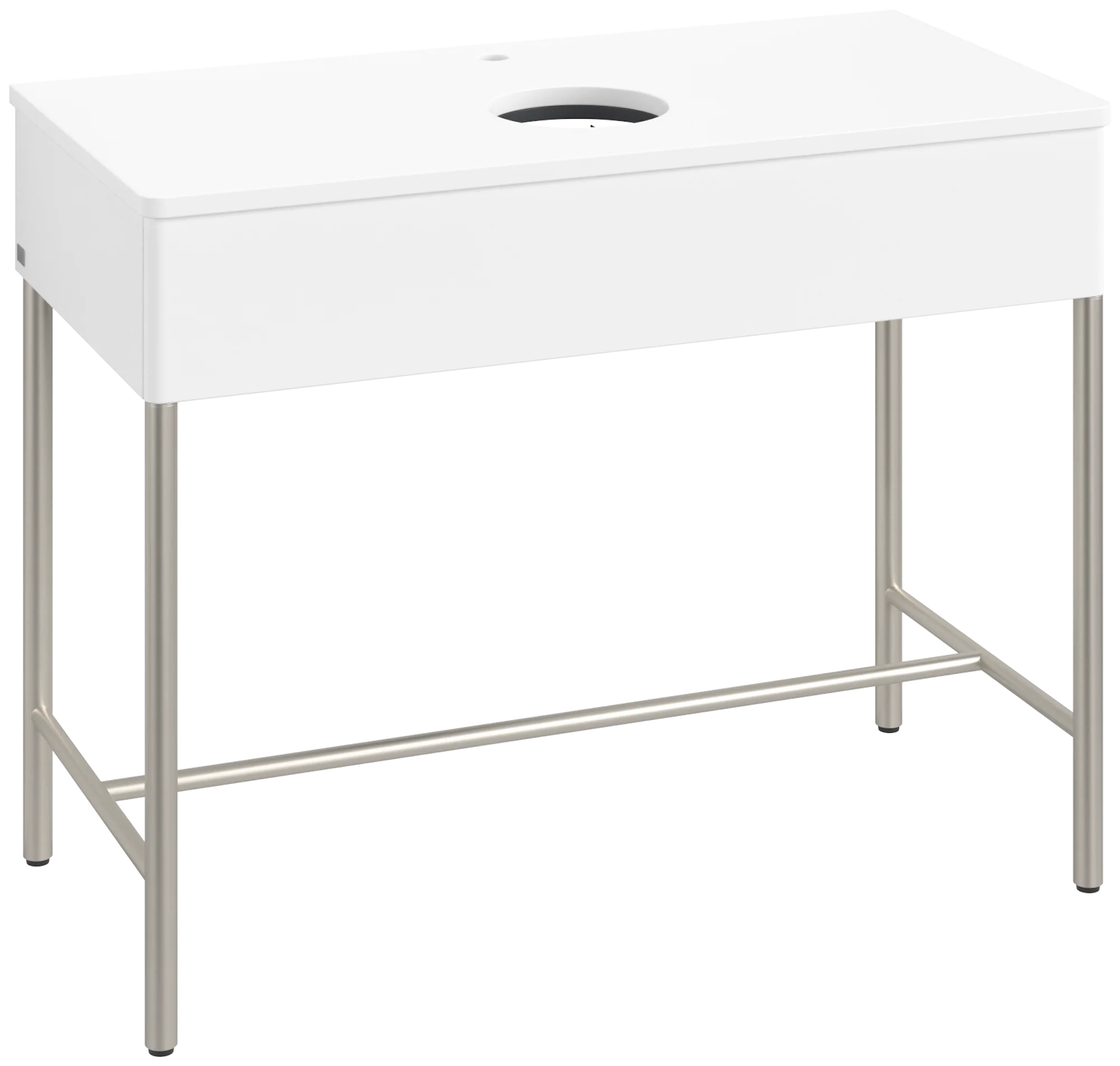 Villeroy & Boch Waschbeckenunterschrank Artis L61050MT, Eckig White Matt Lacquer, 1000x782x500mm, mit Beleuchtung und Push-to-open Funktion Villeroy & Boch Waschbeckenunterschrank Artis L61050MT, Eckig White Matt Lacquer, 1000x782x500mm, mit Beleuchtung und Push-to-open Funktion