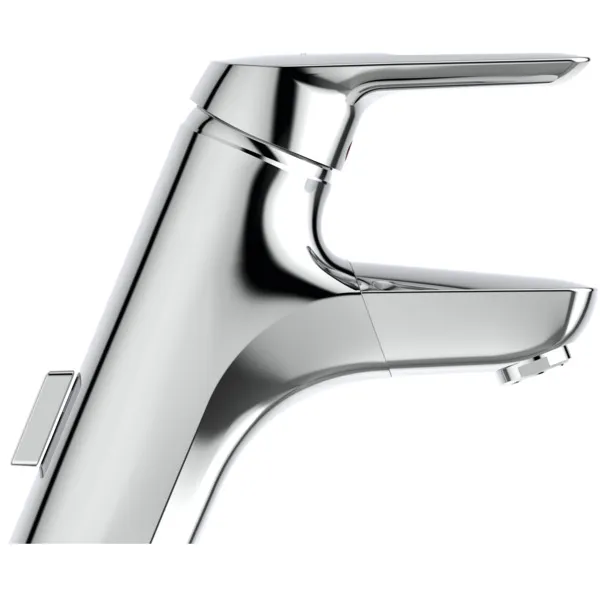 Waschtischarmatur Ceramix Blue, Lift, mit Ablaufgarnitur, herausziehbare Handbrause, Ausladung 136mm, Chrom Waschtischarmatur Ceramix Blue, Lift, mit Ablaufgarnitur, herausziehbare Handbrause, Ausladung 136mm, Chrom