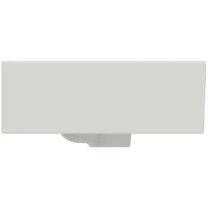 Waschbecken „Extra“ 45 × 35 × 15 cm, Hahnlochposition mittig in Weiß Waschbecken „Extra“ 45 × 35 × 15 cm, Hahnlochposition mittig in Weiß