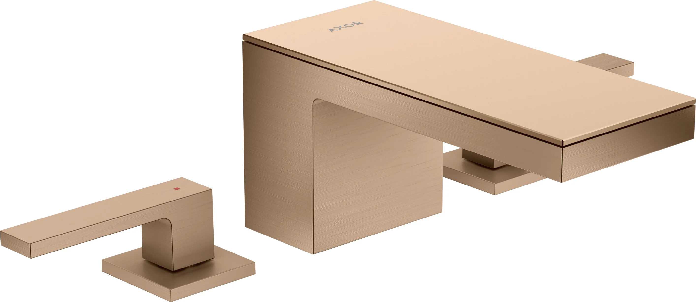 Hansgrohe AXOR MyEdition Platte 200 mm Metall Polished Red Gold abnehmbar Hansgrohe AXOR MyEdition Platte 200 mm Metall Polished Red Gold abnehmbar