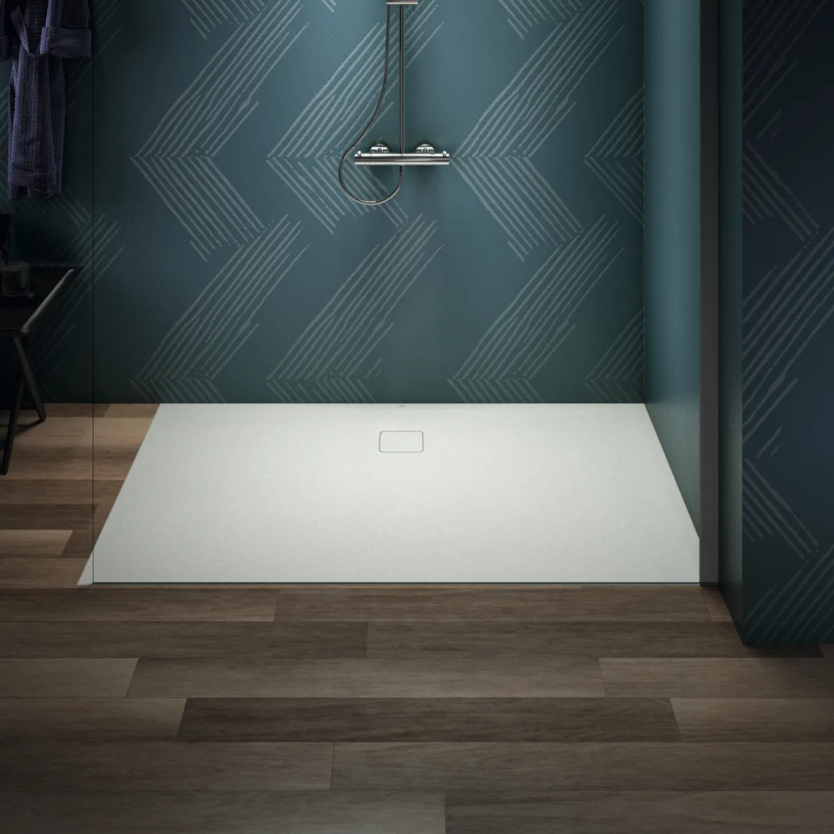 Ideal Standard Duschwanne „UltraFlatEvo“ 100 × 160 cm in Seidenweiß Ideal Standard Duschwanne „UltraFlatEvo“ 100 × 160 cm in Seidenweiß