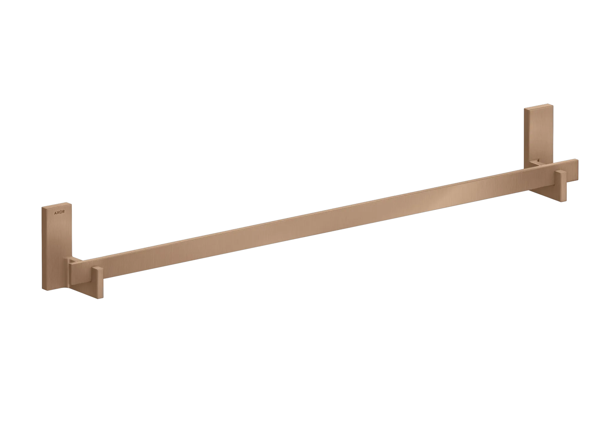 Hansgrohe Axor Universal Rectangular Badetuchhalter 800 mm Brushed Red Gold