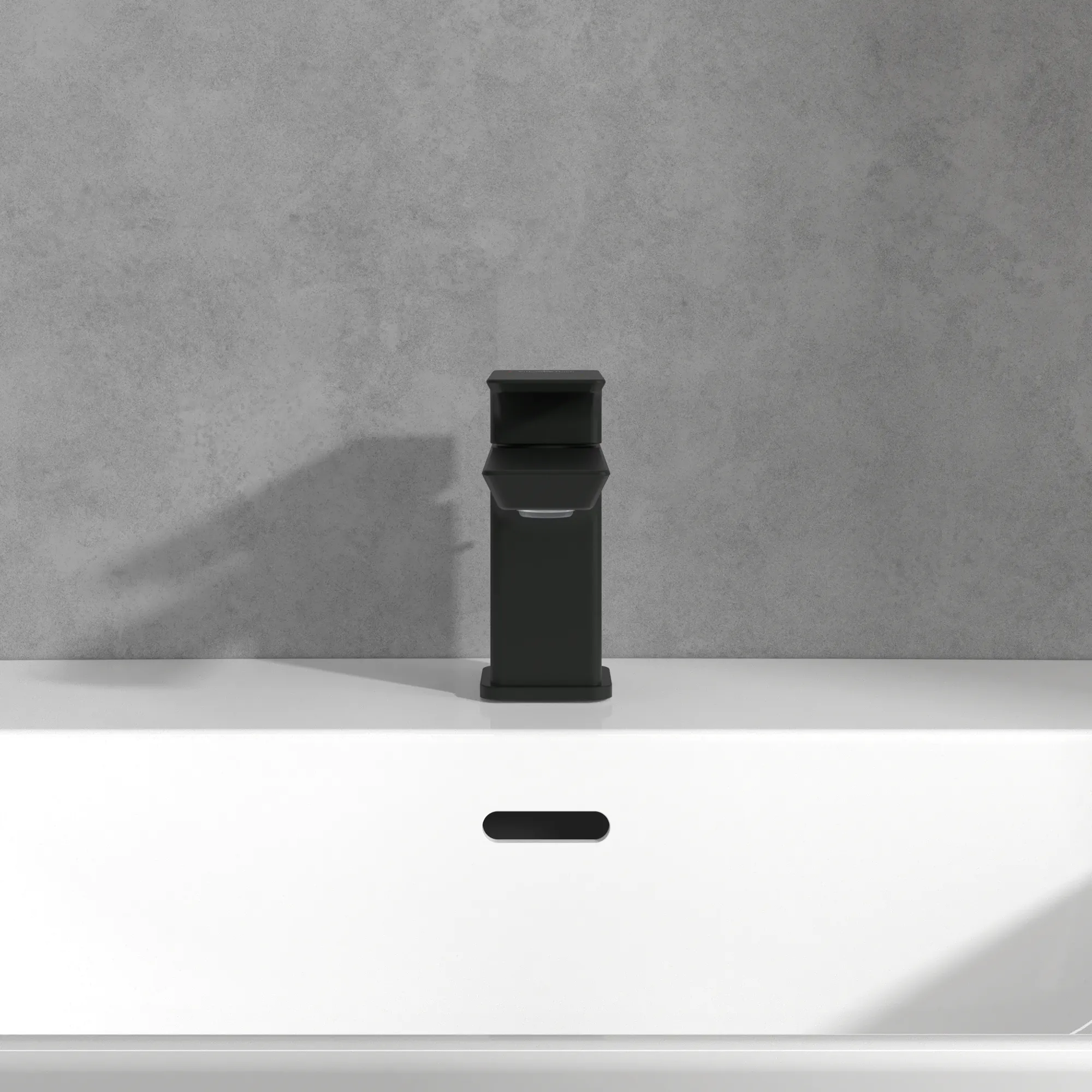 Einhand-Waschtischarmatur „Subway 3.0“ 15,4 cm Ausladung 112 mm in Matt Black Einhand-Waschtischarmatur „Subway 3.0“ 15,4 cm Ausladung 112 mm in Matt Black