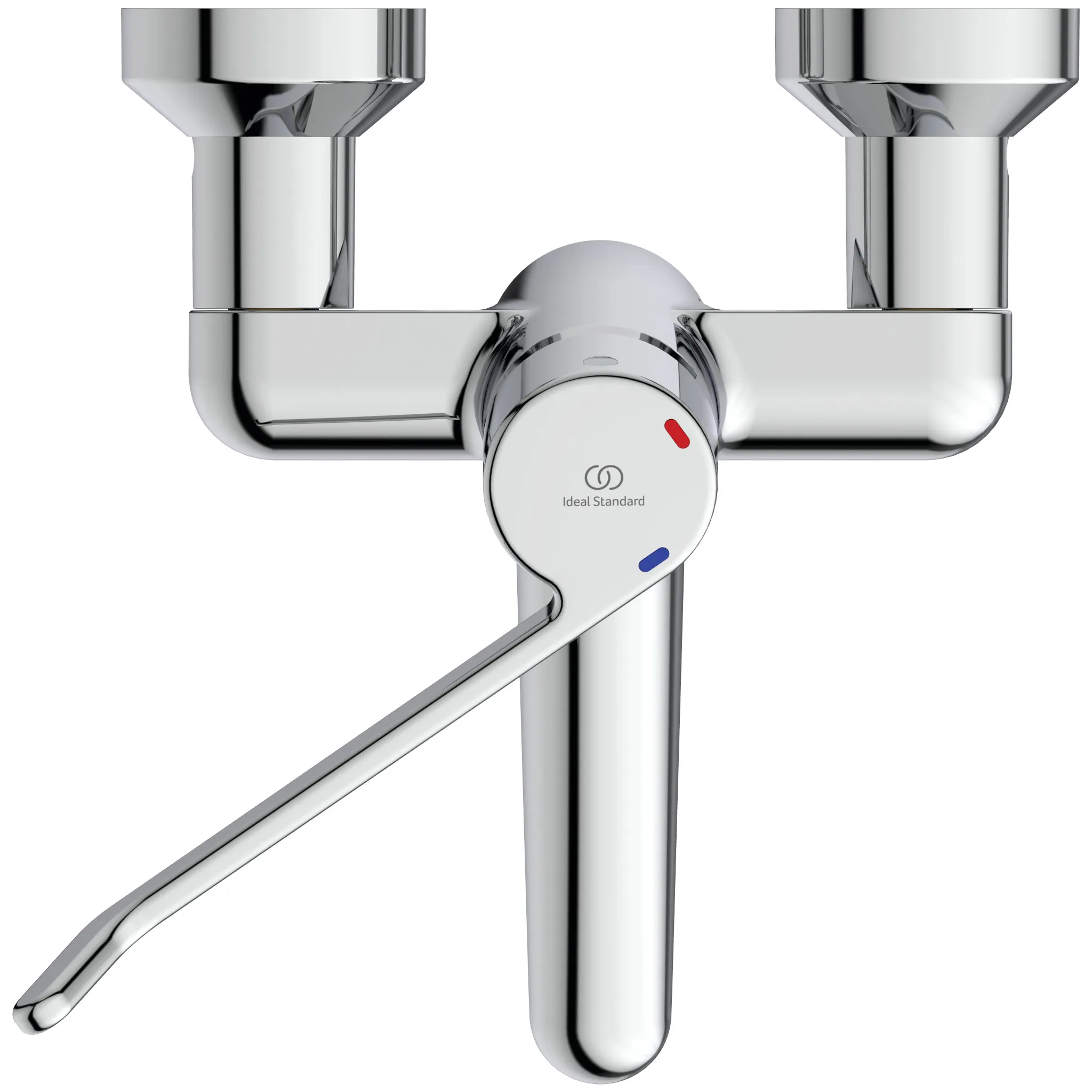 Ideal Standard Wandwaschtisch-Sicherheitsarmatur Ceraplus B8222AA, Einhebel, 180mm Hebel, 150mm Ausladung, Chrom Ideal Standard Wandwaschtisch-Sicherheitsarmatur Ceraplus B8222AA, Einhebel, 180mm Hebel, 150mm Ausladung, Chrom