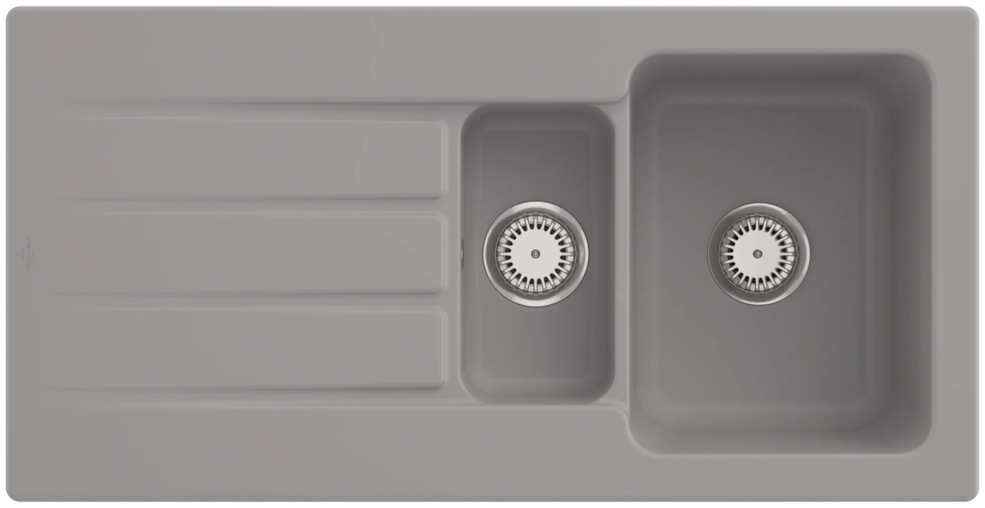 Villeroy & Boch Architectura 60 XR Einbauspüle, 1000x510 mm, Keramik, Fossil CeramicPlus