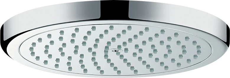 Hansgrohe Croma Kopfbrause 220 mm, Chrom, RainAir Strahl, verstellbarer Winkel, abnehmbare Strahlscheibe, DN15 Anschluss Hansgrohe Croma Kopfbrause 220 mm, Chrom, RainAir Strahl, verstellbarer Winkel, abnehmbare Strahlscheibe, DN15 Anschluss