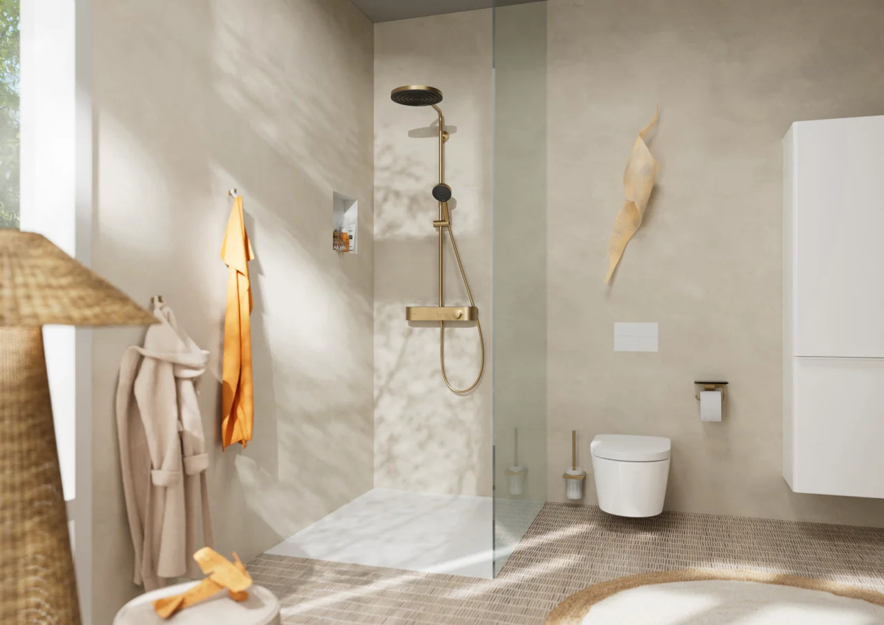 Hansgrohe EluPura S Wand-WC-Set, 540x360 mm, glänzend, mit AquaFall-Flush, SmartClean, SoftClose und QuickRelease