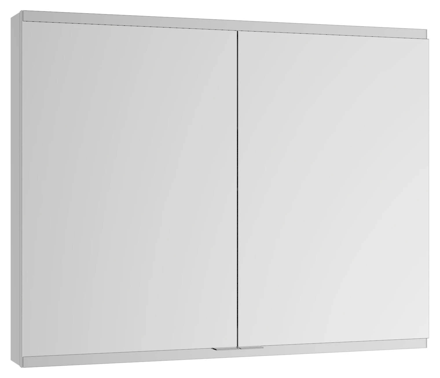 Royal Modular 2.0 800201080000200 Spiegelschrank unbeleuchtet Wandvorbau, 2 Steckdosen 800 x 700 x 120 mm silber-eloxiert