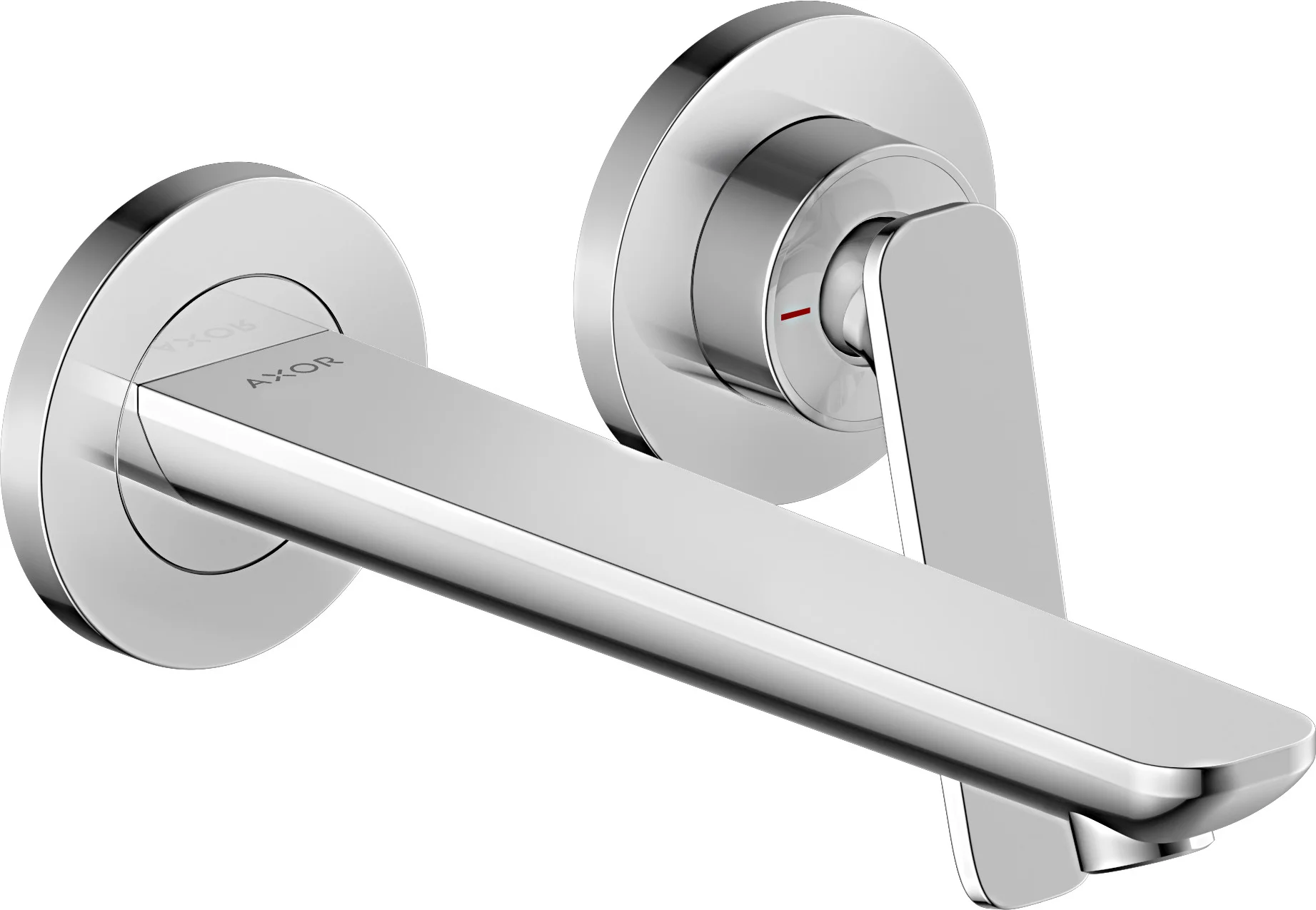Hansgrohe AXOR Citterio C Einhebel-Waschtischmischer Unterputz, Chrom, Ausladung 193 mm, Hebelgriff, Normalstrahl, max. Durchflussmenge 5 l/min